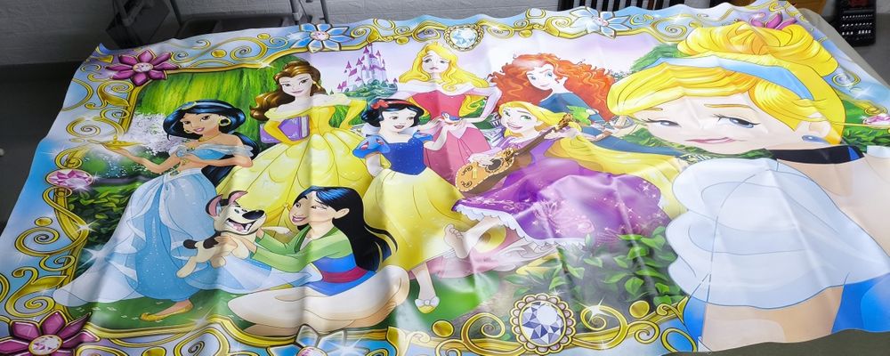 Lona decoração para festas de aniversário