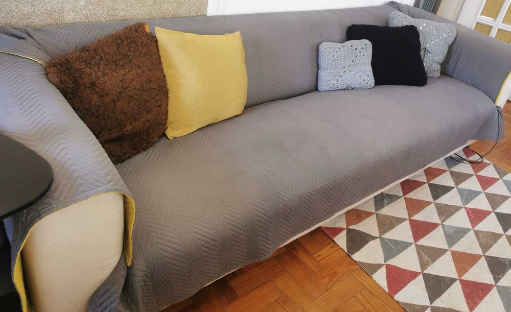 vendo sofa 4 lugares