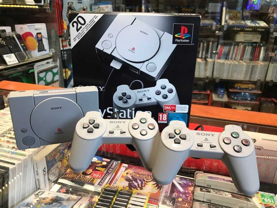 Sony Playstation Classic Mini + 20 Gier Jak Nowa Sklep Irydium