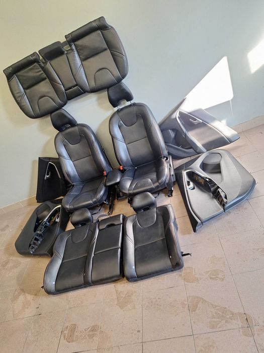 Fotel Fotele Skóra Boczki Komplet VolVo V40 II V40 2012-19r