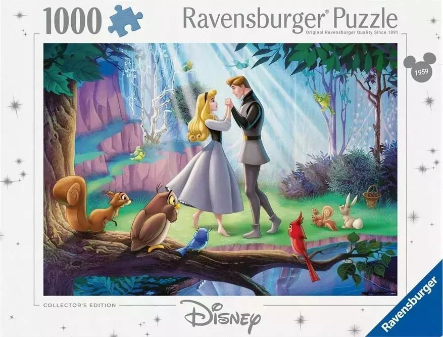 Puzzle 1000 Disney Classics Śpiąca Królewna. Ravensburger