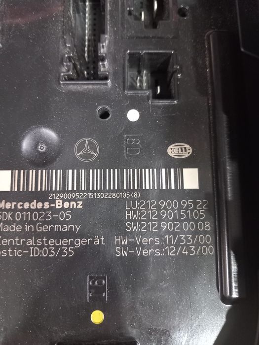 Caixa de fusíveis Mercedes Classe E W212