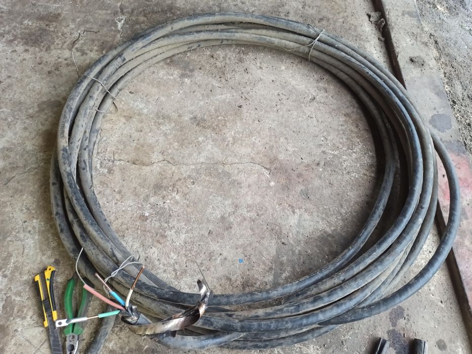 Кабель ВБбШв 4/16 в експлуатації не був