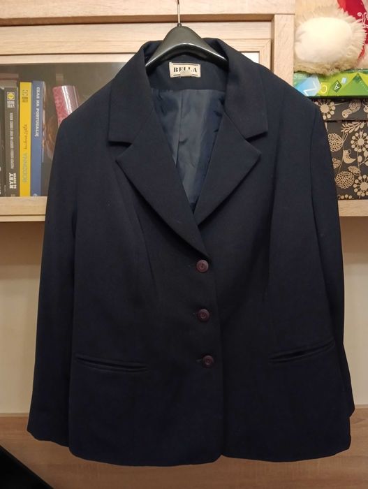 Granatowa marynarka Bella r 50