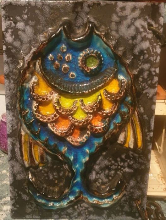 Fat Lava ceramic serie fish „Luxus” Dieter Peter Carstens