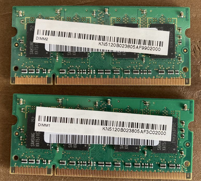 DDR2 повністью робочі