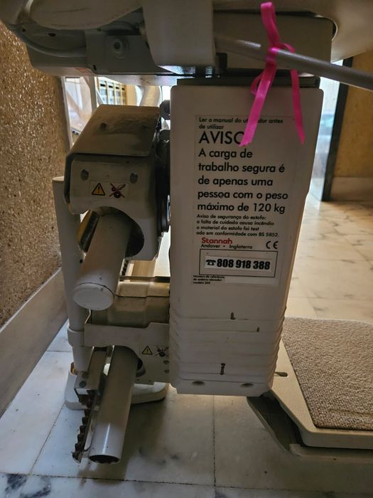 Cadeira elevatória Stannah