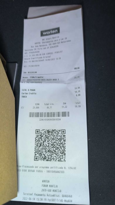 Razer Naga X 50€ 2022