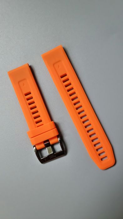 Silikonowy pasek Keweni do Amazfit Falcon pomarańczowy