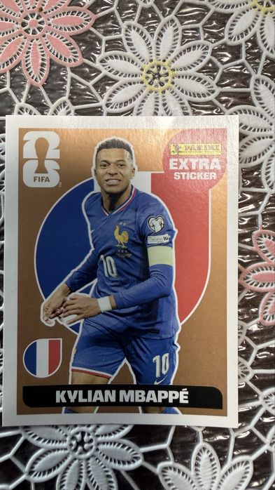 Sticker extra Kylian Mbappé