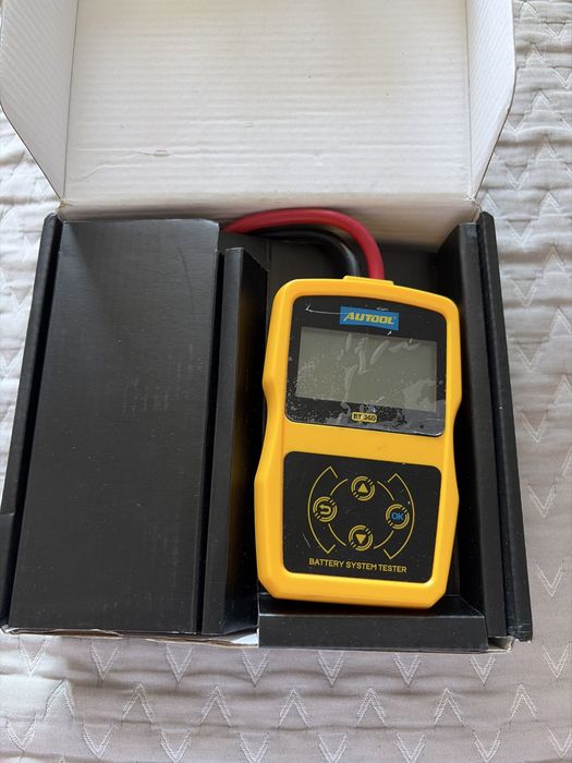 Autool  cyfrowy tester układów elektrycznych i akumulatorów samochodowych Autool BT360