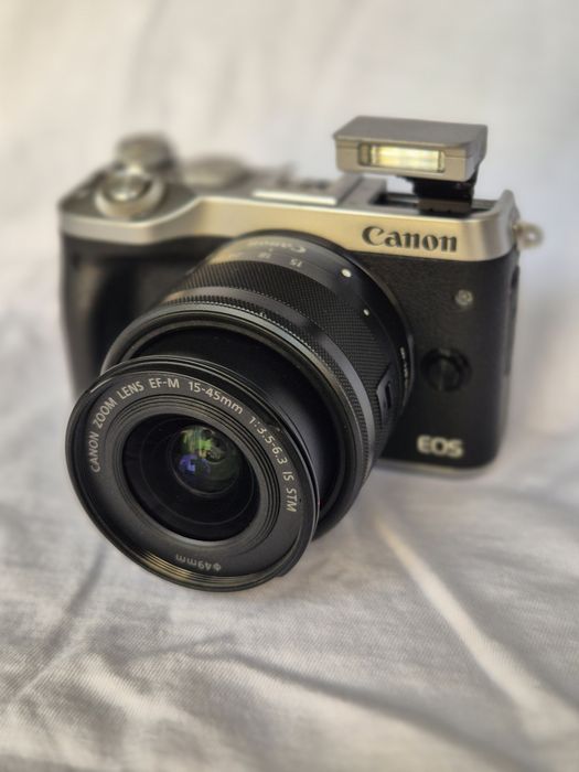 Canon eos-m 6 + lente 15-45
