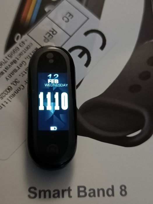 Nowy M8 Smartwatch Smartand, zegarek,opaska pomiar tlenu,pasek gratis.