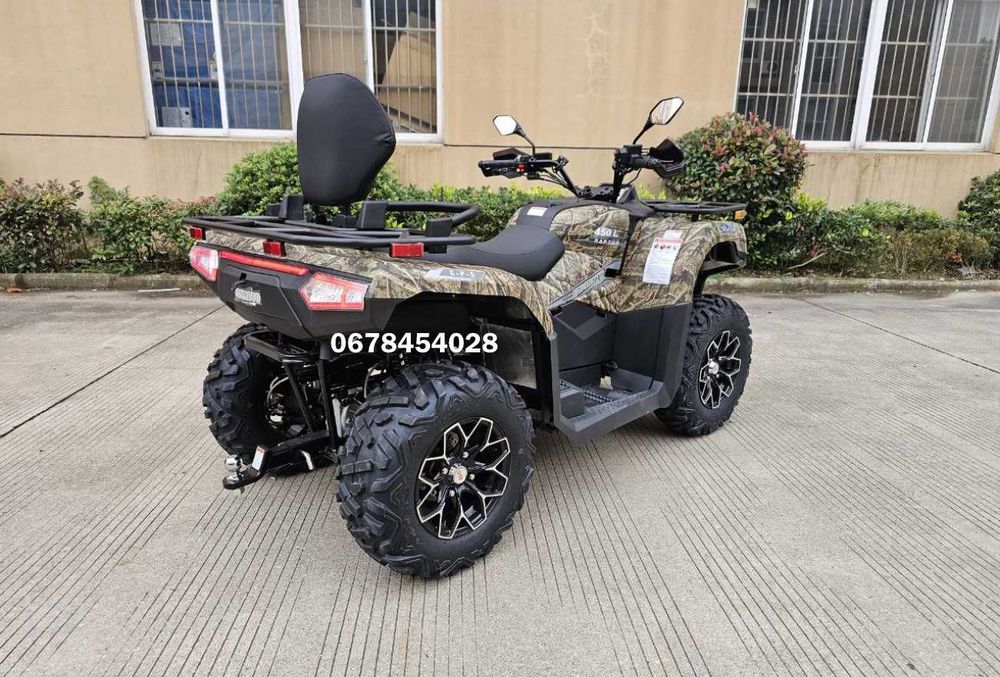 Квадроцикл SokMoto RAPTOR 450L EFI EPS інжектор Повний привід База Лонг Безкоштовна доставка додому