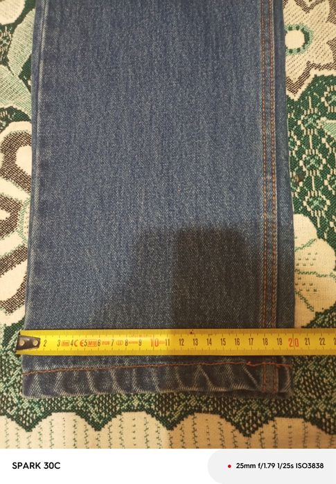 Джинсы мужские синие