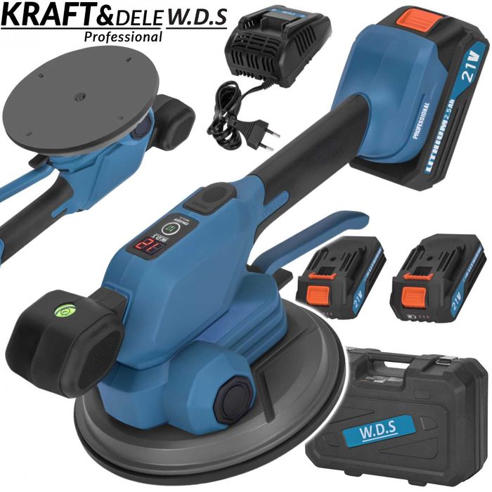 KRAFT&DELE W.D.S. Akumulatorowa Przyssawka Wibracyjna 21v 80kg WDS2694