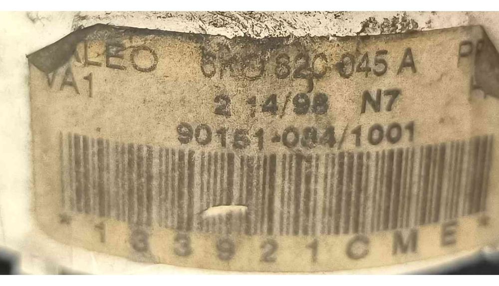 Comando Chauffage / Sofagem 6K0820045 - SEAT IBIZA II