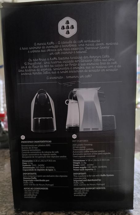 Máquina de Café Expresso Kaffa