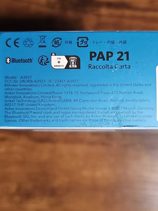 Soundcore Life A1 słuchawki douszne Bluetooth, bezprzewodowe