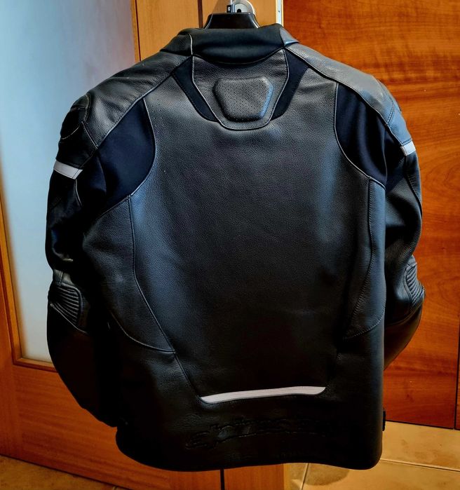 Casaco Motard Alpinestars Jaws V3 Pele Preto (oferta de luvas Alpinestars Copper Preto)