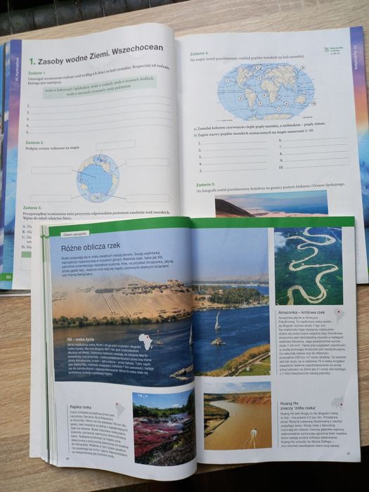 Oblicza geografi klasa 1 książka + ćwiczenie  technikum