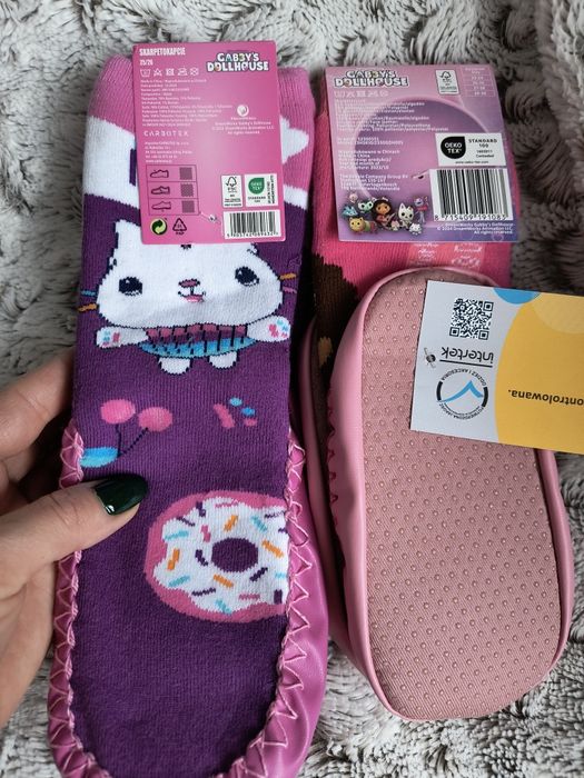 Nowe 2 pary kapcie Gabi 25/26