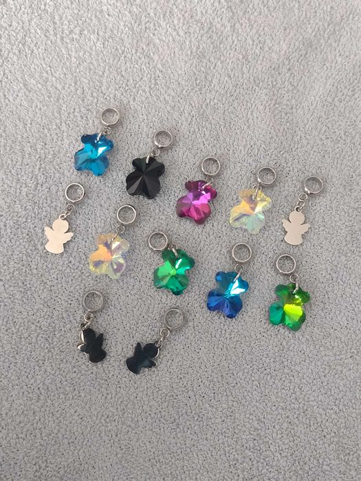 Charms miś - stał chirurgiczna 316l.