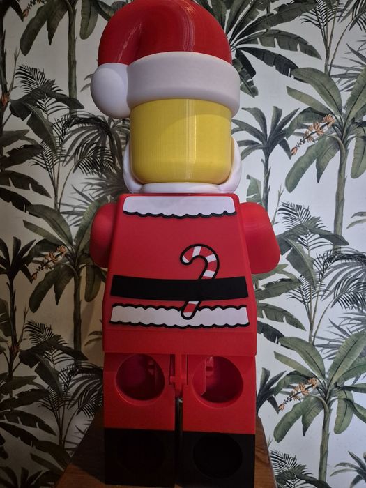 Mega lego mikołaj 60 cm