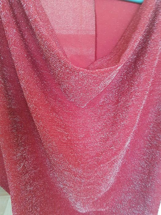 Bluzka ze srebrną nitką