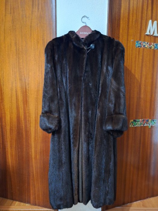 Casaco Vison comprido