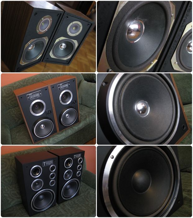 Naprawa regeneracja głośników kolumn Unitra Tonsil zachodnich marek