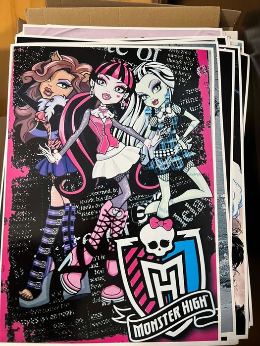 monster high plakat a3 poster lalki