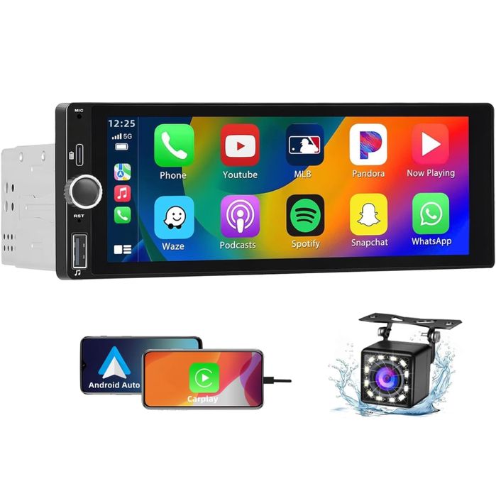 Auto radios carplay e android auto