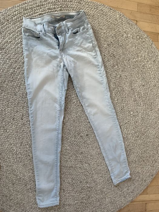 Levis levis w 27 s spodnie rurki skinny