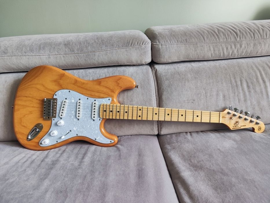 Gitara SX SST ASH Natural zmodowana