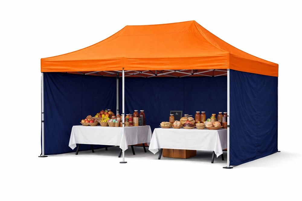 Namioty 3x4.5m oraz 3x3 cena za dwie sztuki