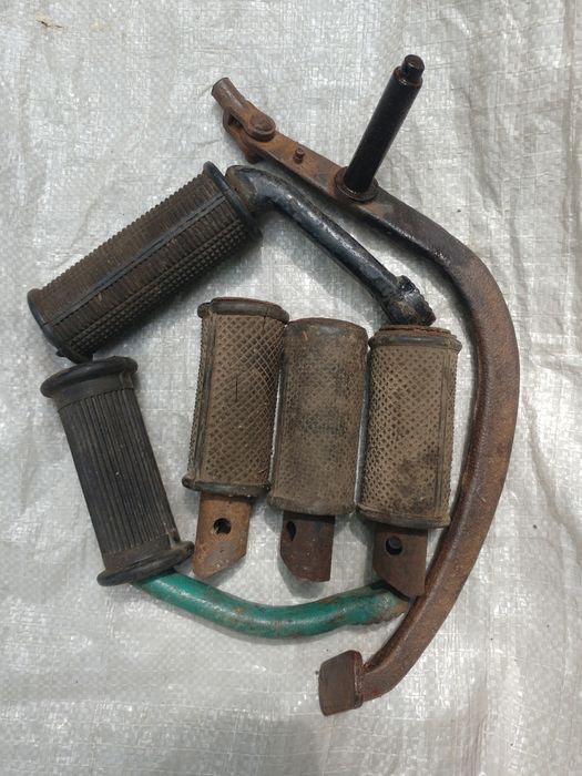 Ричаг тормоза гальм підніжка водія пасажира Урал Дніпро МТ К 750 К 650