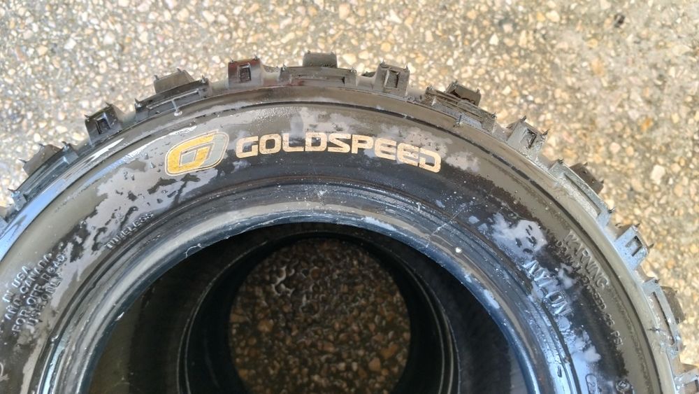 2 Pneus goldspeed sx 18x10-10