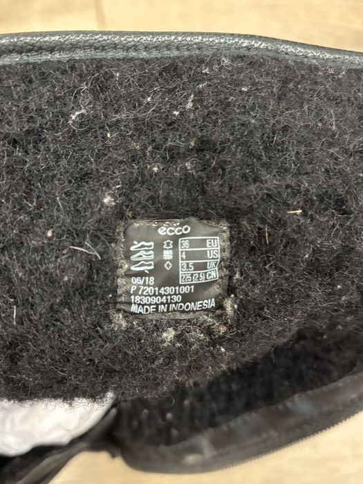 Сапоги ECCO 36 розмір
