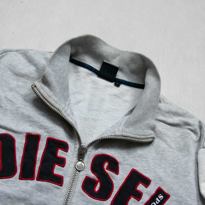 Y2k Diesel fullzip big logo sk8 affliction grunge japan style viral L