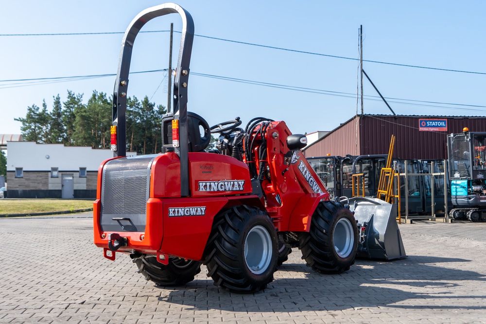 Ładowarka teleskopowa H180T zasięg 3,5 m udźwig 800 kg silnik KUBOTA