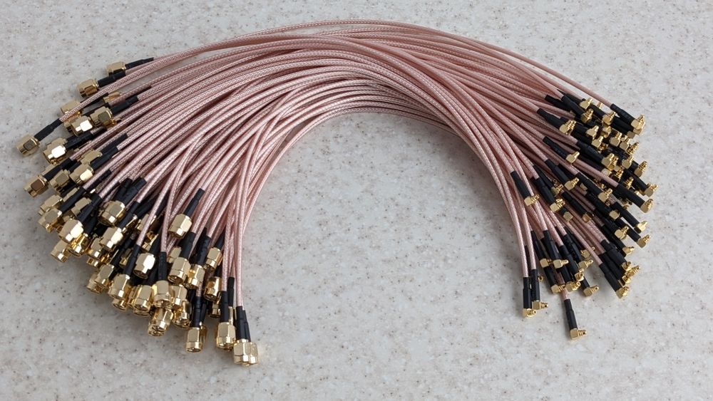 Виготовлення пігтейлів на різних роз'ємах SMA QMA N-TYPE MMCX IPEX1