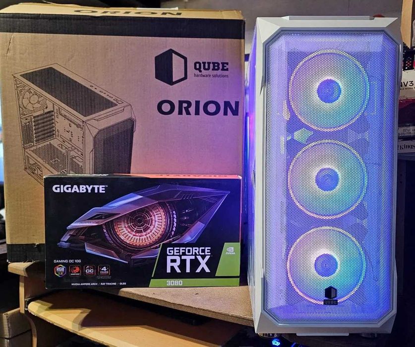 Комп'ютер AMD RYZEN 7 5700X, RTX 3080 10GB, 32GB DDR4, SSD M.2 1TB
