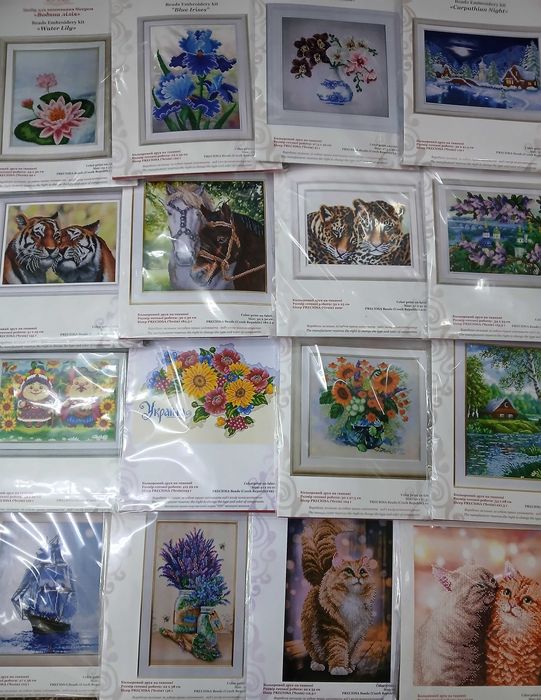 Схемі та набори вишивки бісером. Будинок торгівлі 1- поверх