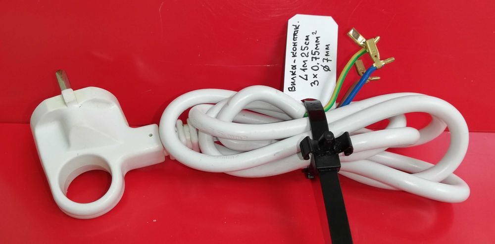 Кабель питания шнур 15-10А 3,3-2,2кВт вилка Schuko/С13 кабель С13/С14