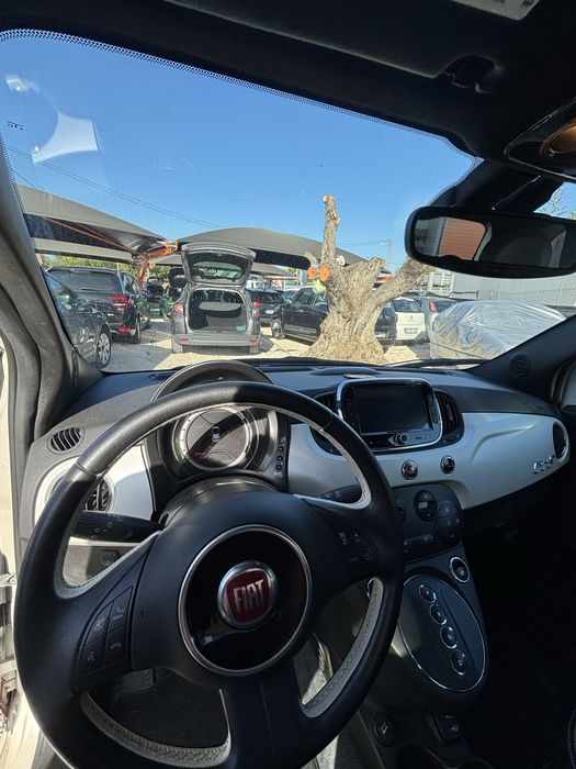Fiat 500e eletrico 78 mil kms 2016 look abarth