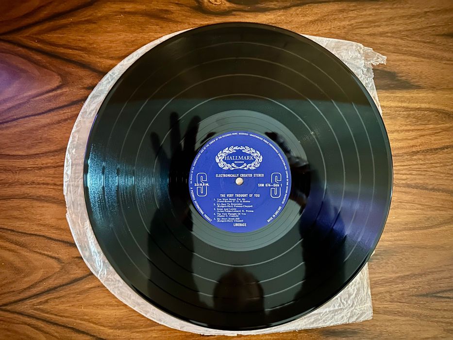 Disco Vinil Liberace - The very thought of you