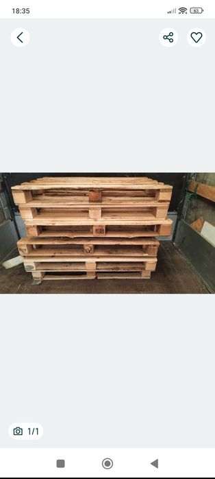 Palety budowlane 120x80
