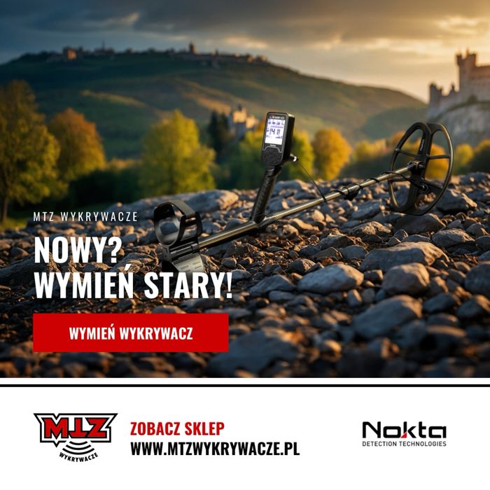 Nokta The legend- zamien swoj stary wykrywacz na legenda - zamiana