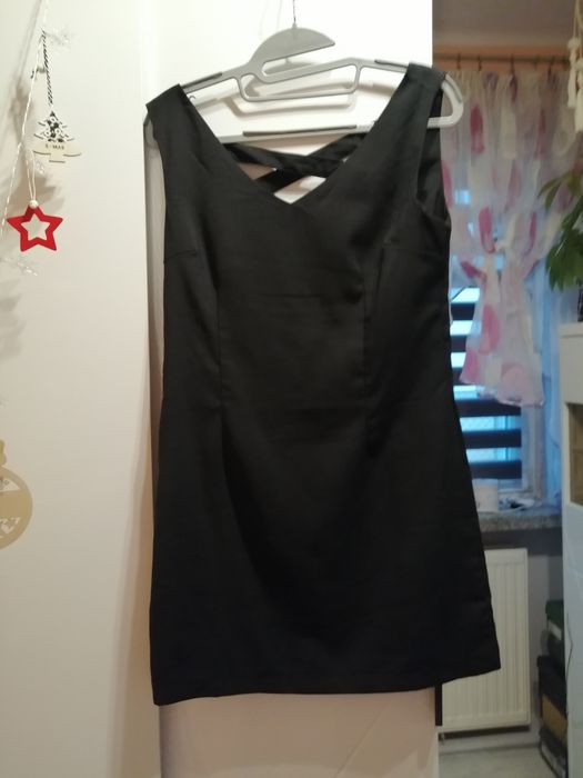 Tunika / sukienka  mała czarna mini M